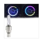 Capace valva ventil anvelopa, roata, led multicolor, set de 2 bucati Capace valva ventil anvelopa, roata, led multicolor, set de 2 bucati